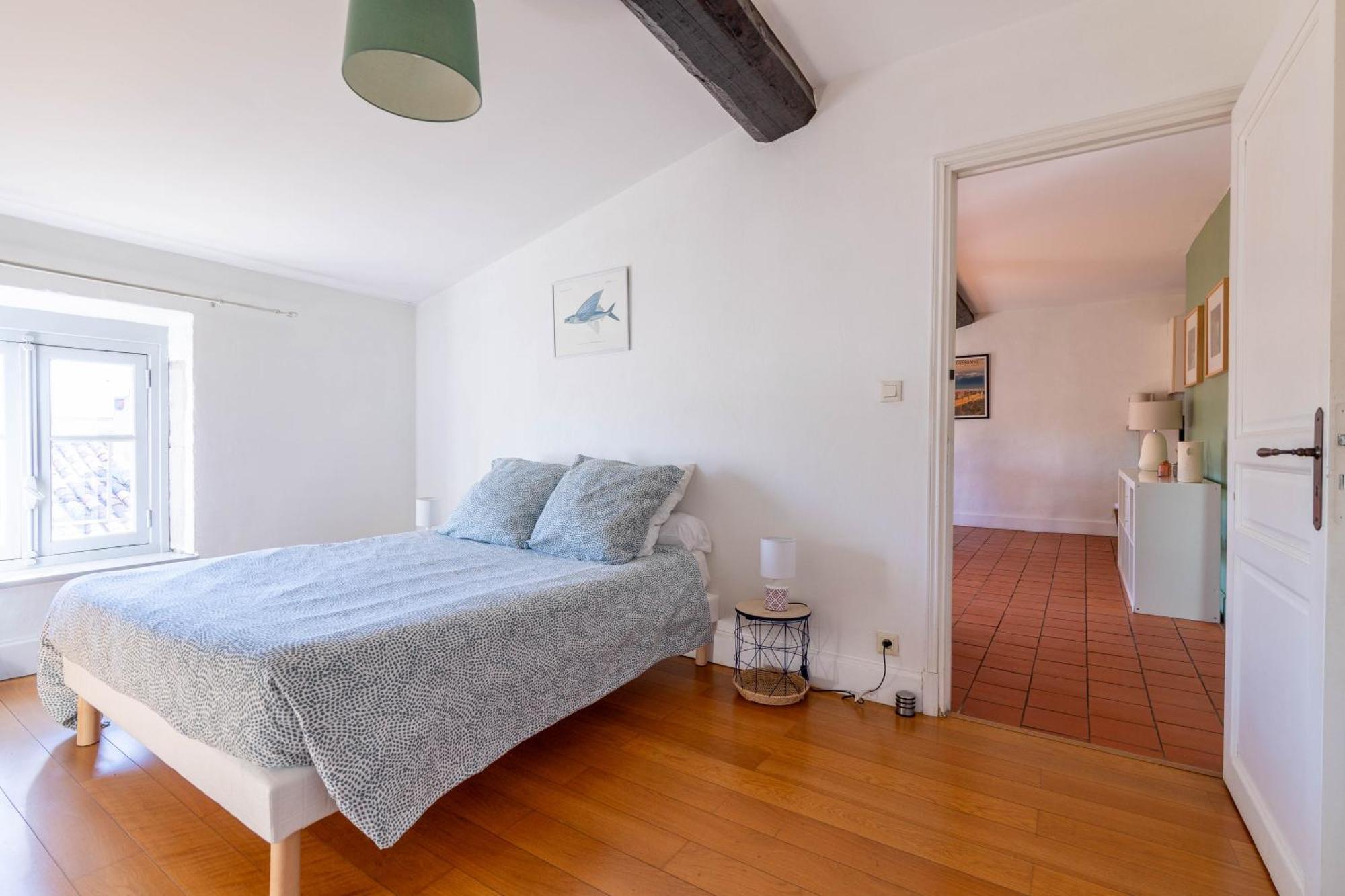 Bel Appartement Avec Cour Au Coeur De La Bastide Carcassonne Exterior foto
